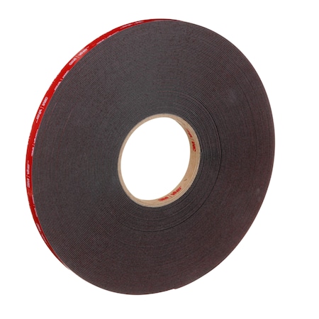 Double-Sided Foam Tape, 1/2 in W, 36 yd L, 1/16 in, Acrylic Foam, Double-Sided, 18 PK MPN:5952