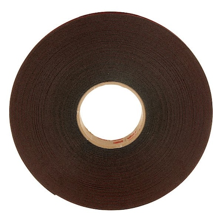 Foam Tape, 1 in W, 36 yd L, 1/16 in, Acrylic Foam, Double-Sided, 9 PK MPN:5962
