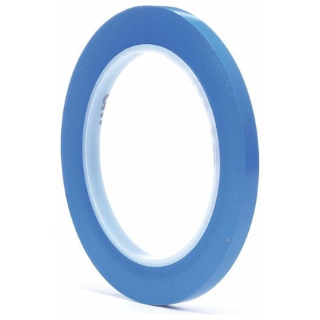 Film Tape, Vinyl, Blue, 1/4In x 36 Yd, PK144 MPN:61192