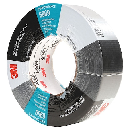 Duct Tape, Black, 60 yd L, 2 in W MPN:6969