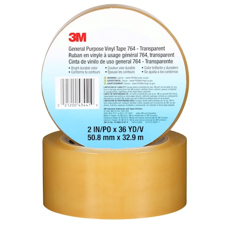General Purpose Vinyl Tape 764, PK24 MPN:764
