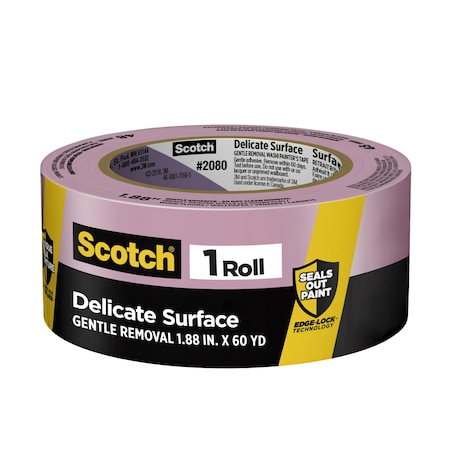 Painter'sTape, Washi, Prp, 60ydL, 1-7/8inW MPN:79750