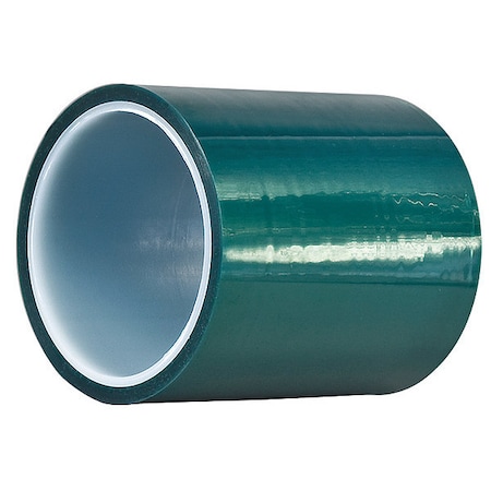 Film Tape, 2 in W x 18 yd L, 3.2 mil Thick, Green, Silicone Adhesive MPN:8992