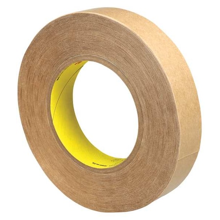 Film Tape, 1/2 in W, 60 yd L, 4 mil, Polypropylene Film, Double-Sided, 72 PK MPN:9576