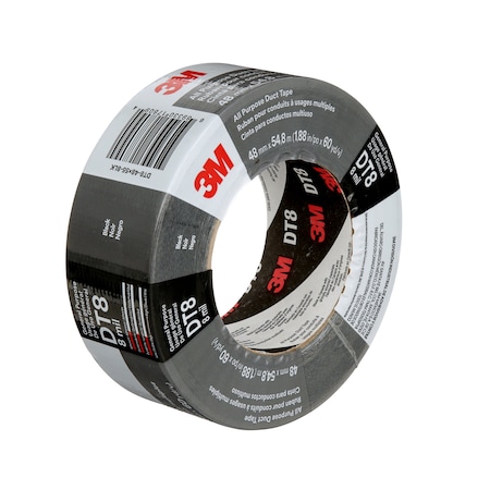 All Purpose Duct Tape DT8, Blac, PK24 MPN:DT8