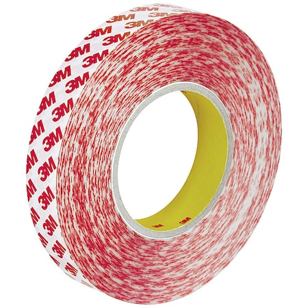 Film Tape, 1 in W, 54 3/4 yd L, 8 mil, Polyester Film, Double-Sided, 10 PK MPN:GPT-020
