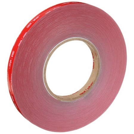 Foam Tape, Gray, 36 yd L, 1/2 in W, PK18 MPN:RP+040GF