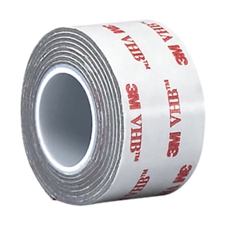 25 mil Acrylic Foam Tape Grey, 1in x 18yd MPN:RP+060GF