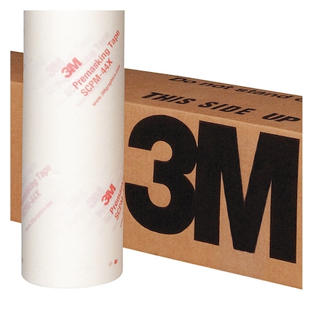 Premasking Tape SCPM-44X, 36 In x 100 yd, Transparent, Pressure-sensitive Adhesive MPN:SCPM