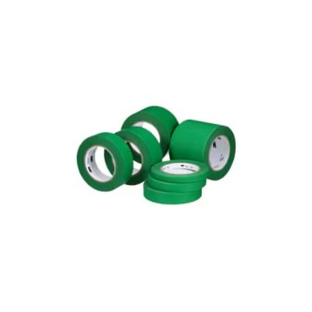 UV-Resistant Masking Tape, 4.8 mil Thick, Green, Rubber Adhesive MPN:UVG