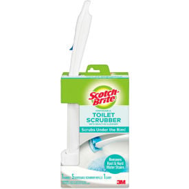 Toilet Scrubber Starter Kit 1 Handle And 5 Scrubbers 558SK4NP