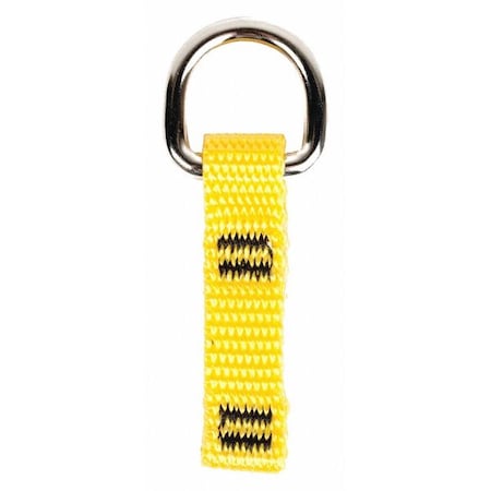 D-Ring Connector, Yellow, Nylon, PK10 MPN:1500003