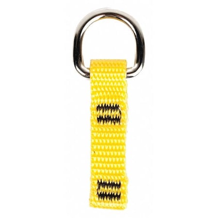 D-Ring Connector, Yellow, Nylon, PK100 MPN:1500004
