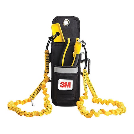 Tool Pouch, Holster Belt, Black, Polyester MPN:1500106