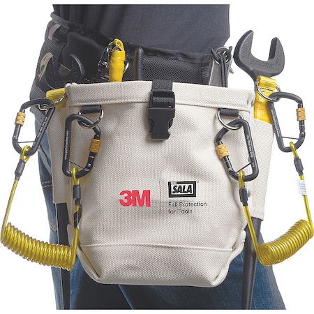 Tool Pouch, Pouch, White, Canvas MPN:1500132