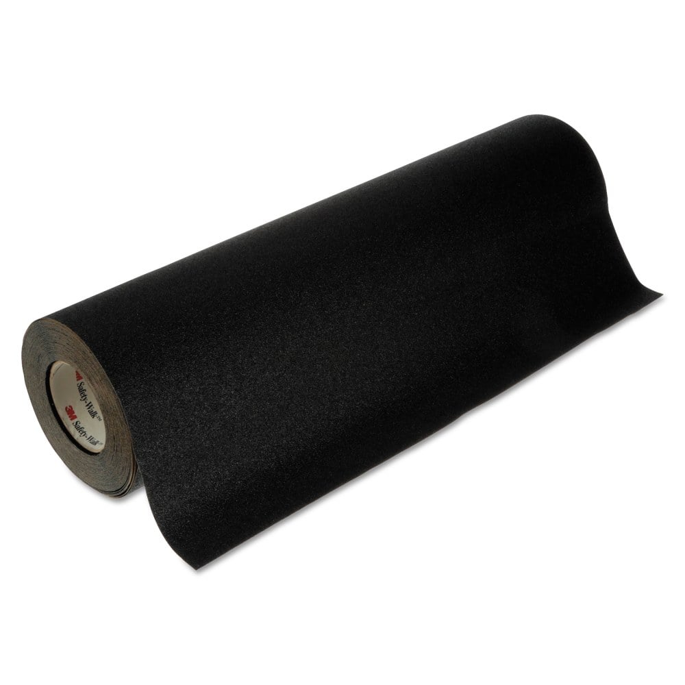 3M Personal Safety Division Safety-Walk 610 Series Slip-Resistant General-Purpose Tread, 24in x 60ft, Black MPN:488-19236-4