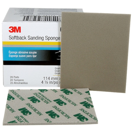 3M Softback Sanding Sponge 02600 4-1/2