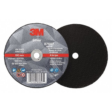 3M Silver Cut-Off Wheel MPN:7100141050