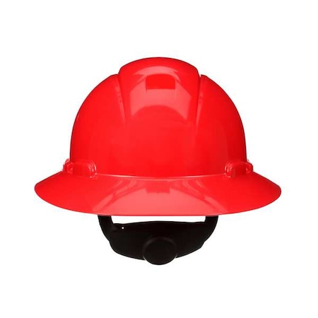 Full Brim Hard Hat H-805SFR-Uv Red 4-P MPN:7100240013