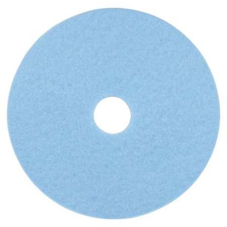 Burnishing Pad, 19 in Dia, Sky Blue, PK5 MPN:3050-19