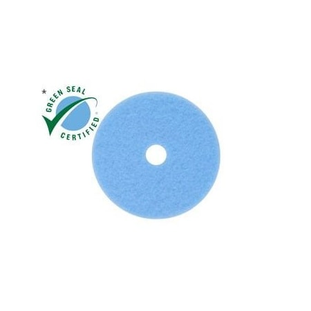 Hi-Perfrmnce Burnish Pad, Sky Blu, 18