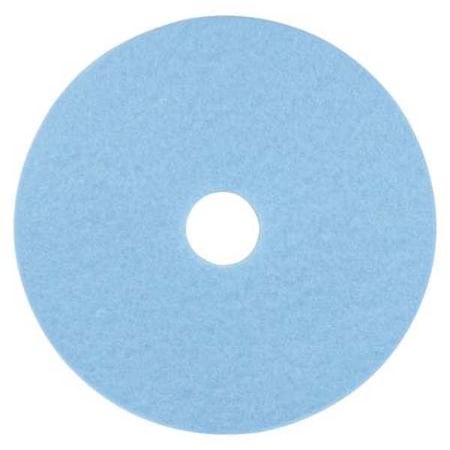 Burnishing Pad, 27 in Dia, Sky Blue, PK5 MPN:3050