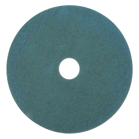 Burnishing Pad, 21 in Dia, Aqua, PK5 MPN:3100