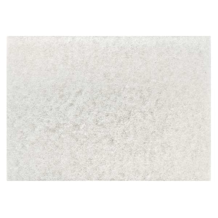 Polishing Pad, 20 In x 14 In, White, PK10 MPN:4100-20x14