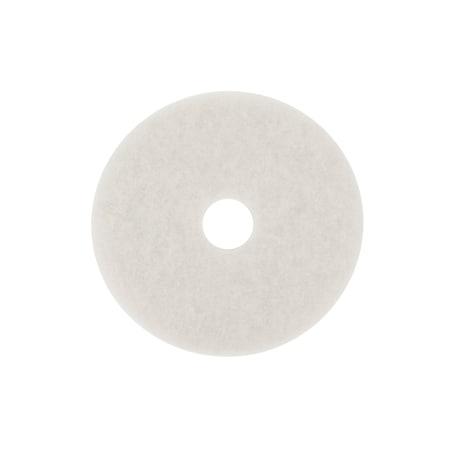 Polishing Pad, 27 in Dia, White, PK5 MPN:4100