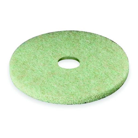 Preburnishing Pad, 16 In, Green/Amber, PK5 MPN:5000