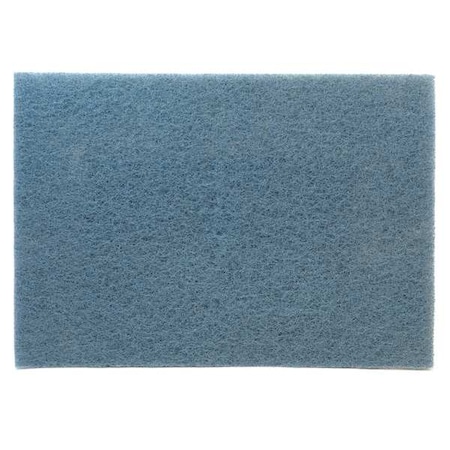Scrubbing Pad, 32 In x 14 In, Blue, PK10 MPN:5300-32x14