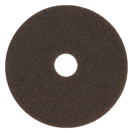 Brown Stripper Pad 7100, 14 in, PK5 MPN:7100