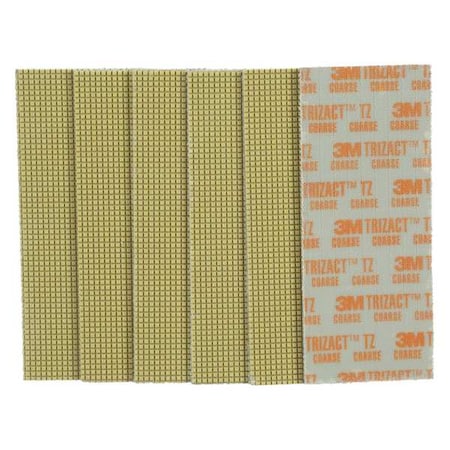 Polishing Pad, Gold, Shape Rectangular, PK6 MPN:86025