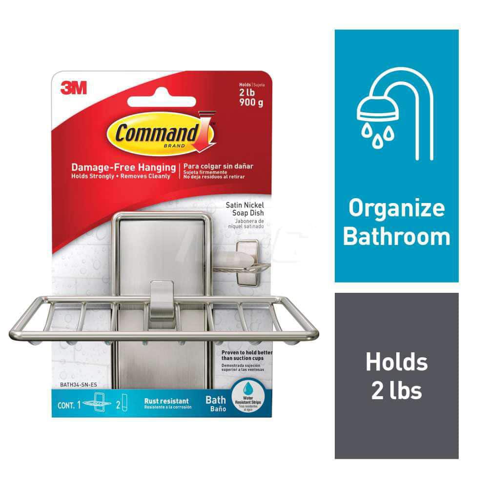 Washroom Shelves, Soap Dishes & Towel Holders, Material: Metal  MPN:7100085084