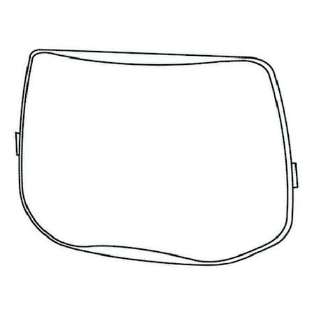 Polycarbonate Protection Plate, 4 x 6 in, PK10 MPN:06-0200-51