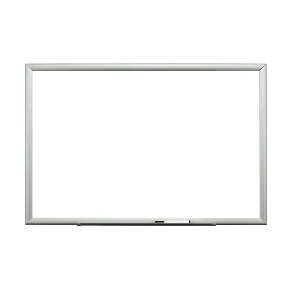 3M Magnetic Dry-Erase Whiteboard, 60in x 36in, Aluminum Frame With Silver Finish MPN:DEP6036A