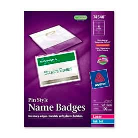 Avery® Pin Style Name Badges 3