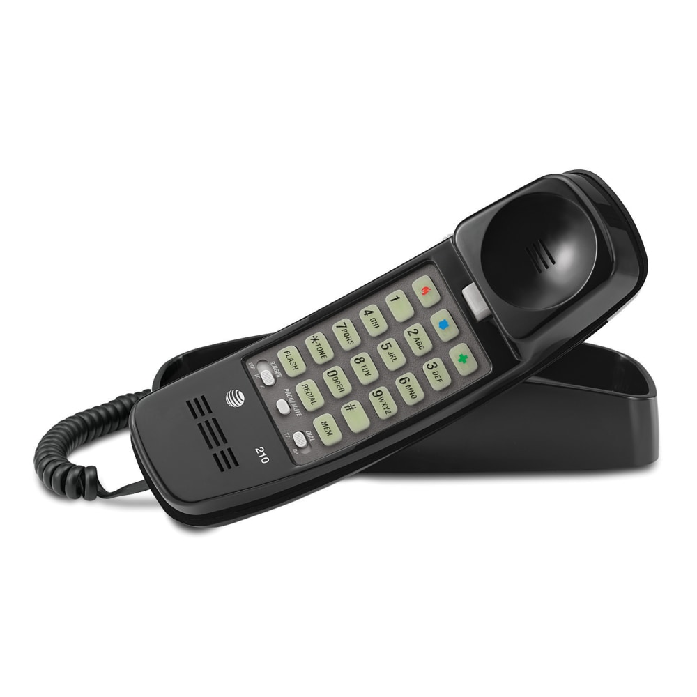AT&T Trimline TL-210BK Corded Telephone MPN:TL-210 BK
