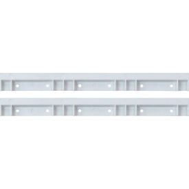 Quantum Storage Plastic Rails For Hang & Stack Bins 1/8