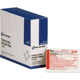 First Aid Only™ PVP Iodine Wipes For SmartCompliance™ Cabinet 1-1/8