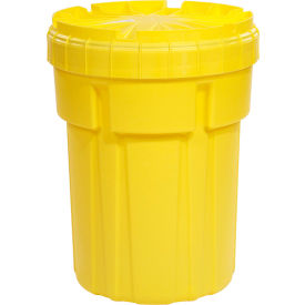 SpillTech® 30 Gallon OverPack Salvage Drum with Lid A30OVER - Yellow A30OVER