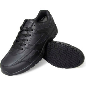Genuine Grip® Men's Athletic Sneakers Water and Oil Resistant Size 8.5M Black 1010-8.5M