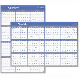 AT-A-GLANCE Vertical/Horizontal Erasable Quarterly/Monthly Wall Planner 12 Month (Jan to Dec)2026 A1102