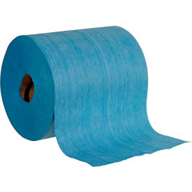 GoVets™ Quick Rags® Heavy Duty Jumbo Roll Blue 475 Sheets/Roll 1 Roll/Case 204670