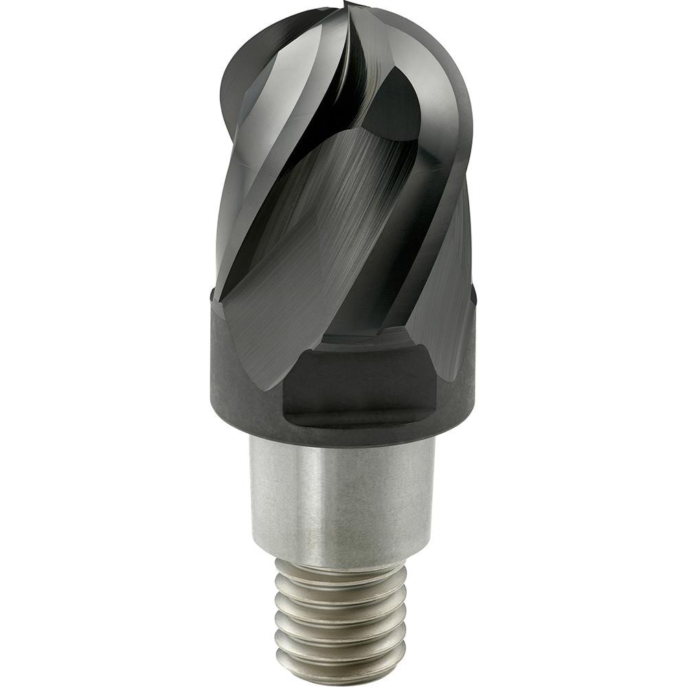 Ball End Mill Heads; Mill Diameter (mm): 16.00; Length of Cut (mm): 16.0000; Connection Type: iMX16; Overall Length (mm): 24.0000; Material: Solid Carbide; Cutting Direction: Multi-Directional MPN:10597798