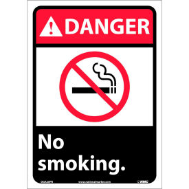 Graphic Signs - Danger No Smoking - Vinyl 10