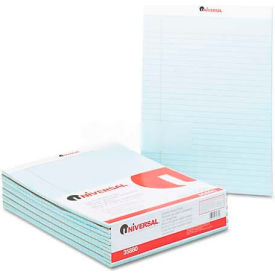Universal® Colored Perforated Note Pads 8-1/2 x 11 Blue 50-Sheet Dozen UNV35880