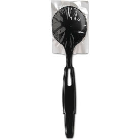 Dixie® SmartStock Wrapped Heavy Weight Refill Soup Spoon Polypropylene Black Pack of 960 SSWPS5