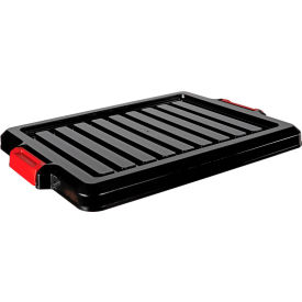 Quantum Heavy-Duty Latch Container Lid LID1915-BK - 21-7/8