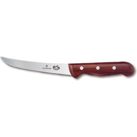 Victorinox 6 Boning Knife Curved Blade Wide Semi-stiff Rosewood Handle 40118 5.6500.15 - Pkg Qty 10